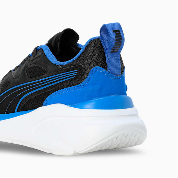 Turboglide Youth Casual Shoes, PUMA Black-PUMA Team Royal-PUMA White, extralarge-IND