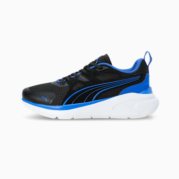 Turboglide Youth Casual Shoes, PUMA Black-PUMA Team Royal-PUMA White, extralarge-IND