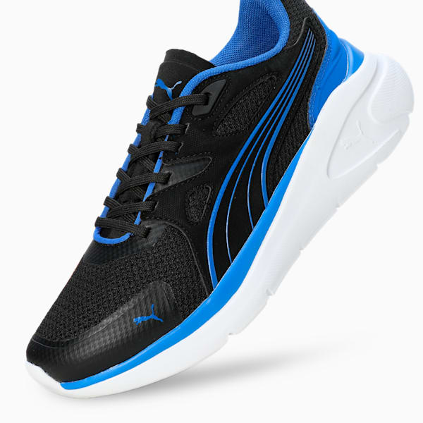 Turboglide Youth Casual Shoes, PUMA Black-PUMA Team Royal-PUMA White, extralarge-IND