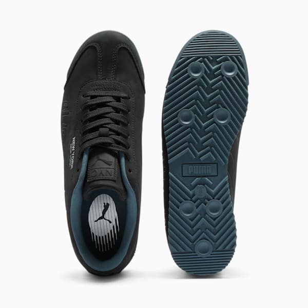 Tenis emblemáticas Roma Skyline, PUMA Black-PUMA Silver-Gray Skies, extralarge