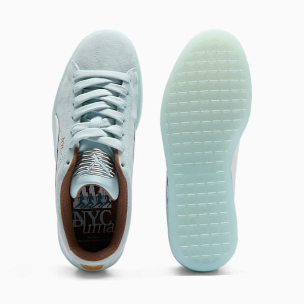 Tenis de mujer Suede NYC Long Run, Frosted Dew-PUMA White-Haute Coffee-PUMA Silver, extralarge