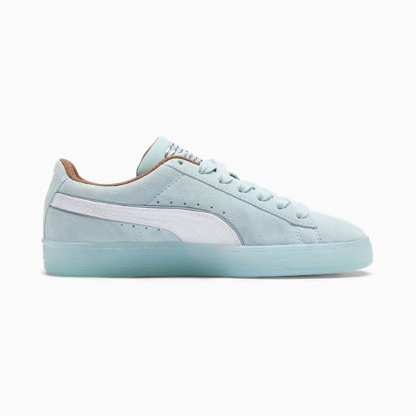 Tenis de mujer Suede NYC Long Run, Frosted Dew-PUMA White-Haute Coffee-PUMA Silver, extralarge