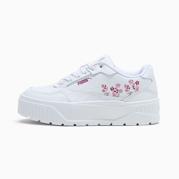 Sneakers Karmen II Idol Novelty Femme, PUMA White-PUMA White-Magenta Gleam, extralarge