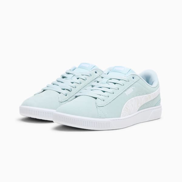 Vikky V3 Imprints Women's Sneakers, Frosted Dew-PUMA White, extralarge