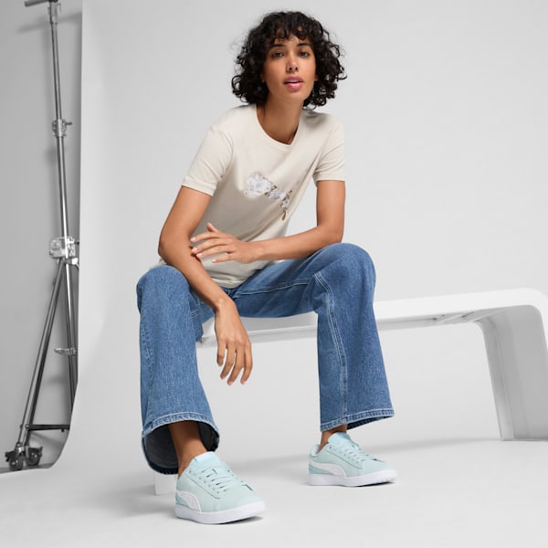 Zapatillas Vikky V3 Imprints Mujer, Frosted Dew-PUMA White, extralarge