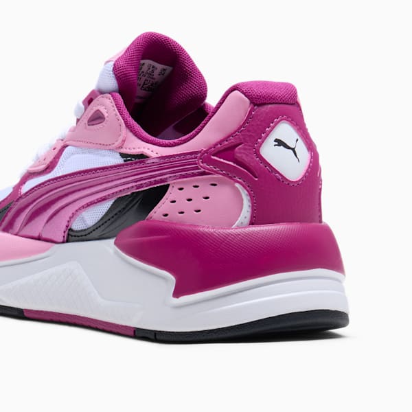Tenis X-Ray Speed Metallic FS para mujer, PUMA White-Magenta Gleam-PUMA Black, extralarge