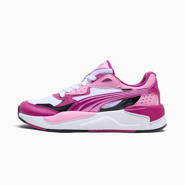 Tenis X-Ray Speed Metallic FS para mujer, PUMA White-Magenta Gleam-PUMA Black, extralarge