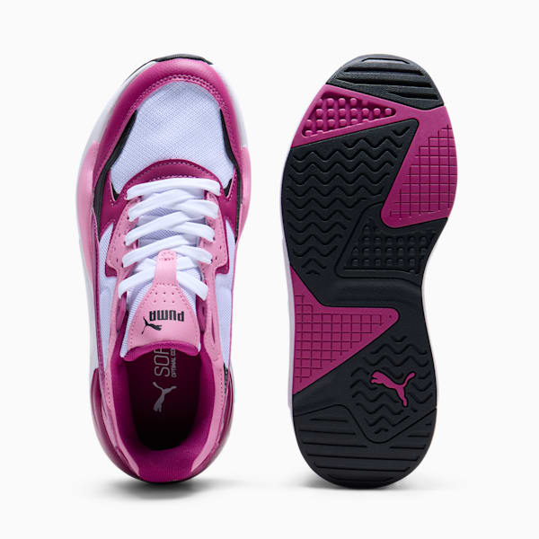 Tenis X-Ray Speed Metallic FS para mujer, PUMA White-Magenta Gleam-PUMA Black, extralarge