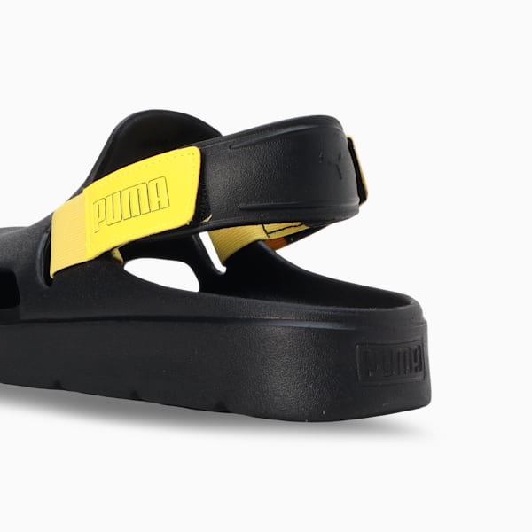 Shibui Youth Clogs, PUMA Black-Speed Yellow, extralarge-IND