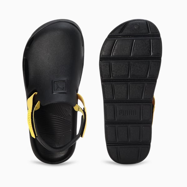 Shibui Youth Clogs, PUMA Black-Speed Yellow, extralarge-IND