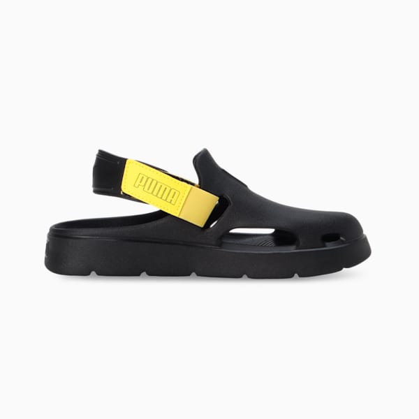 Shibui Youth Clogs, PUMA Black-Speed Yellow, extralarge-IND