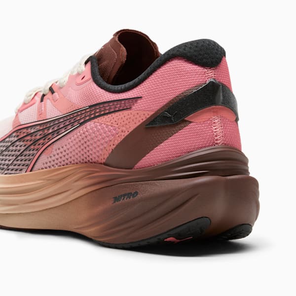 PUMA x THE BROOKLYN CIRCUS Deviate NITRO™ 3 Men's Running Shoes, Alpine Snow-Hibiscus Flower-Chocotart, extralarge
