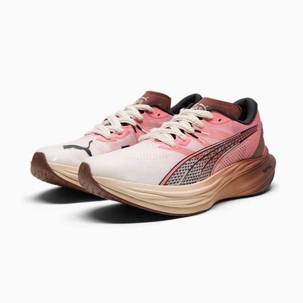 PUMA x THE BROOKLYN CIRCUS Deviate NITRO™ 3 Men's Running Shoes, Alpine Snow-Hibiscus Flower-Chocotart, extralarge