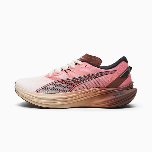 PUMA x THE BROOKLYN CIRCUS Deviate NITRO™ 3 Men's Running Shoes, Alpine Snow-Hibiscus Flower-Chocotart, extralarge