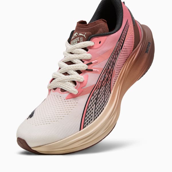 PUMA x THE BROOKLYN CIRCUS Deviate NITRO™ 3 Men's Running Shoes, Alpine Snow-Hibiscus Flower-Chocotart, extralarge
