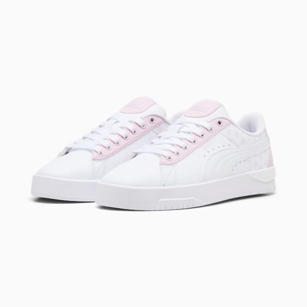 Sneakers Jada Classic Beach Florals Enfant et adolescent, PUMA White-Lilac Frost-Rose Mauve, extralarge