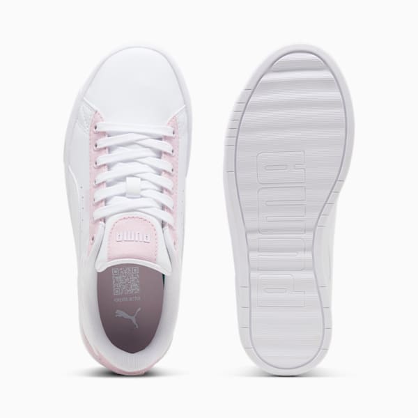 Jada Classic Beach Florals Big Kids' Sneakers, PUMA White-Lilac Frost-Rose Mauve, extralarge