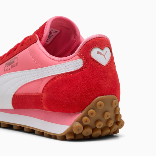 Tenis para niños grandes Easy Rider Love, Magic Rose-For All Time Red-PUMA White, extralarge