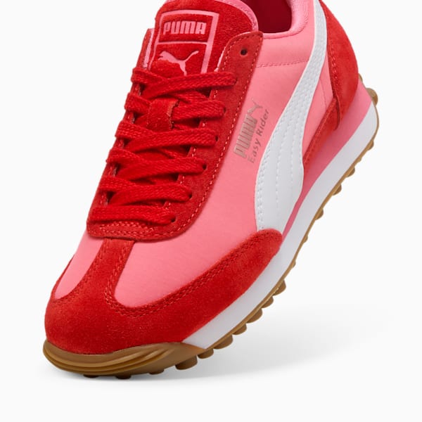 Tenis para niños grandes Easy Rider Love, Magic Rose-For All Time Red-PUMA White, extralarge