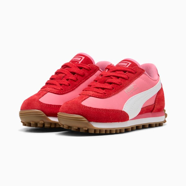 Tenis para niños pequeños Easy Rider Love, Magic Rose-For All Time Red-PUMA White, extralarge