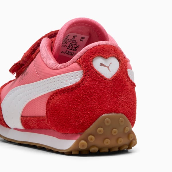Tenis para infantes Easy Rider Love, Magic Rose-For All Time Red-PUMA White, extralarge
