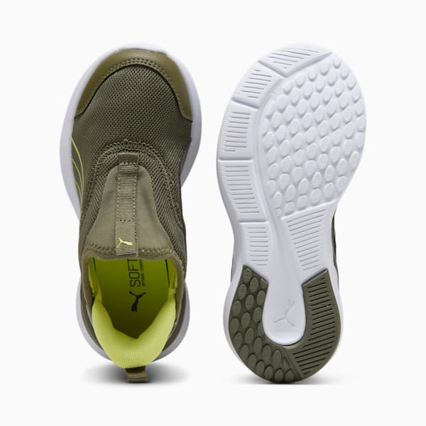 キッズ クルーズ プロフォーム イーズイン カモ スニーカー 17-21cm, Loden Green-Lemon Sherbert, extralarge-JPN