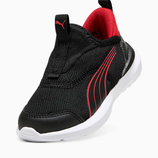 ベビー クルーズ イーズイン カモ スニーカー 12-16cm, PUMA Black-For All Time Red, extralarge-JPN