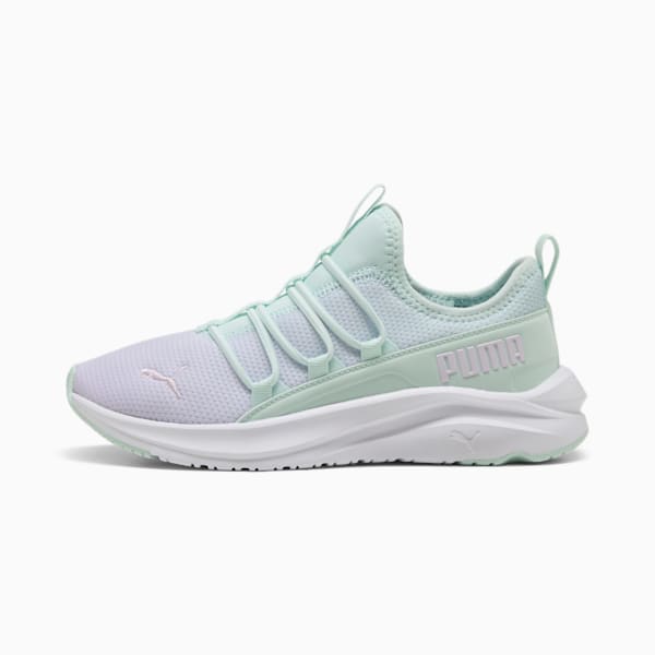 SOFTRIDE One4All Gradient Big Kids' Running Shoes, Peaceful Blue-Lilac Frost-PUMA White, extralarge