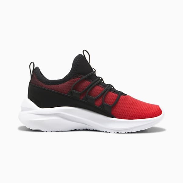 SOFTRIDE One4All Slip On Gradient Little Kids' Running Shoes, PUMA Black-For All Time Red-PUMA White, extralarge