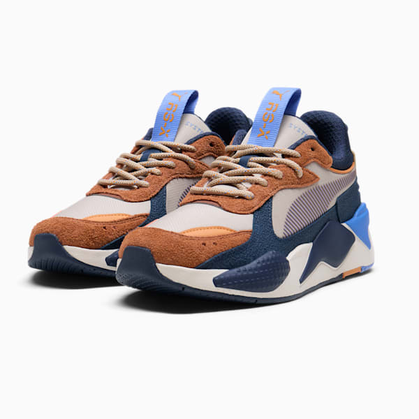 Tenis RS-X Alternate Route, Prairie Tan-Teak-Club Navy-Gray Skies, extralarge