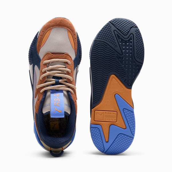 Tenis RS-X Alternate Route, Prairie Tan-Teak-Club Navy-Gray Skies, extralarge