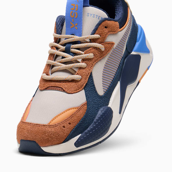 Tenis RS-X Alternate Route, Prairie Tan-Teak-Club Navy-Gray Skies, extralarge