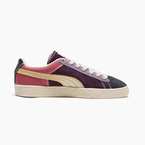 Tenis Suede Crafted, Flat Dark Gray-Midnight Plum-Alpine Snow, extralarge
