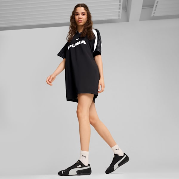 Tenis Speedcat Piping para mujer, PUMA Black-PUMA White, extralarge