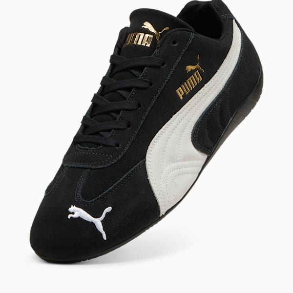 Tenis Speedcat Piping para mujer, PUMA Black-PUMA White, extralarge