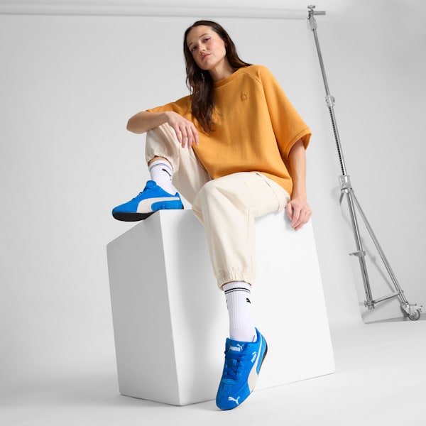 Zapatillas Speedcat OG para mujer, PUMA Team Royal-PUMA White, extralarge