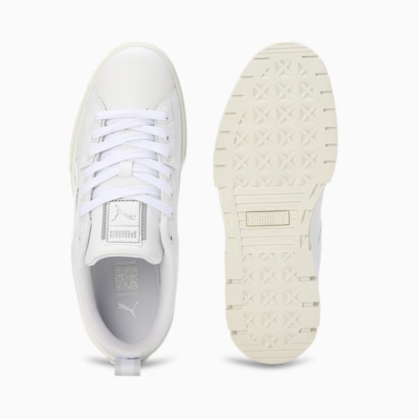 Mayze UT Reflect Women's Sneakers, PUMA White-PUMA White-PUMA Silver, extralarge-IND