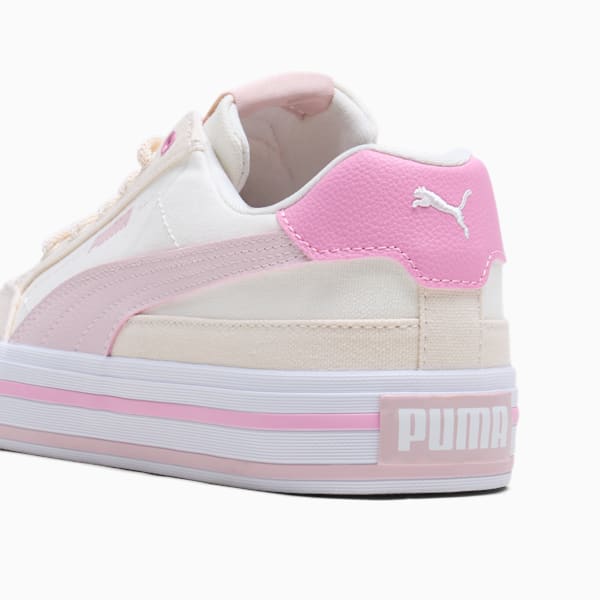 Court Classic Vulc Womens Sneakers, Warm White-Mauve Mist-Alpine Snow, extralarge