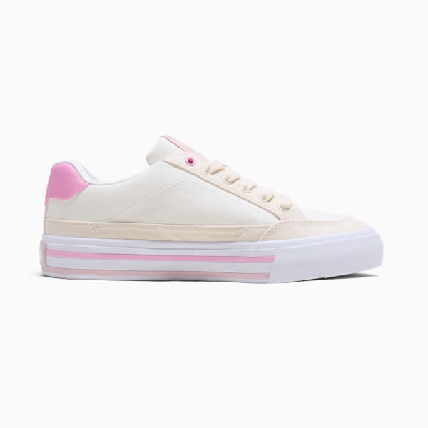Court Classic Vulc Womens Sneakers, Warm White-Mauve Mist-Alpine Snow, extralarge