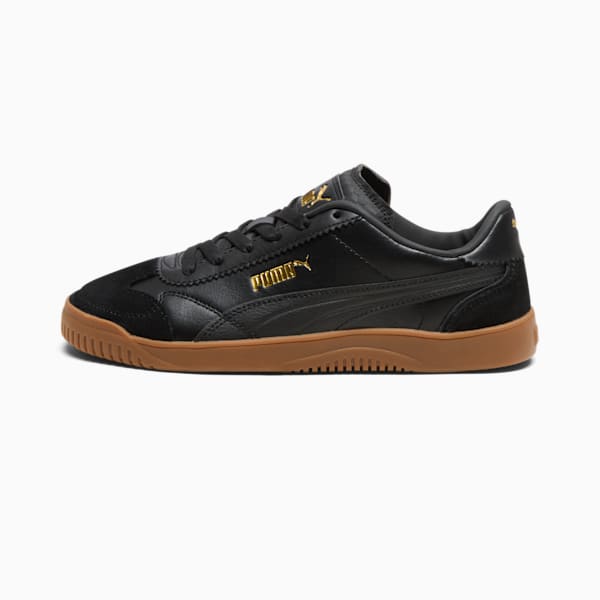 PUMA Club 5v5 Lux Women's Sneakers, PUMA Black-PUMA Black-PUMA Gold, extralarge