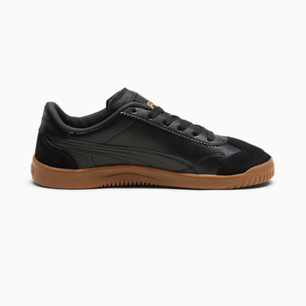 Tenis para hombre PUMA Club 5v5 Lux, PUMA Black-PUMA Black-PUMA Gold, extralarge