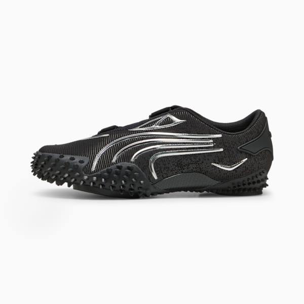 Mostro Metallic Men's Sneakers, PUMA Black-PUMA Silver, extralarge