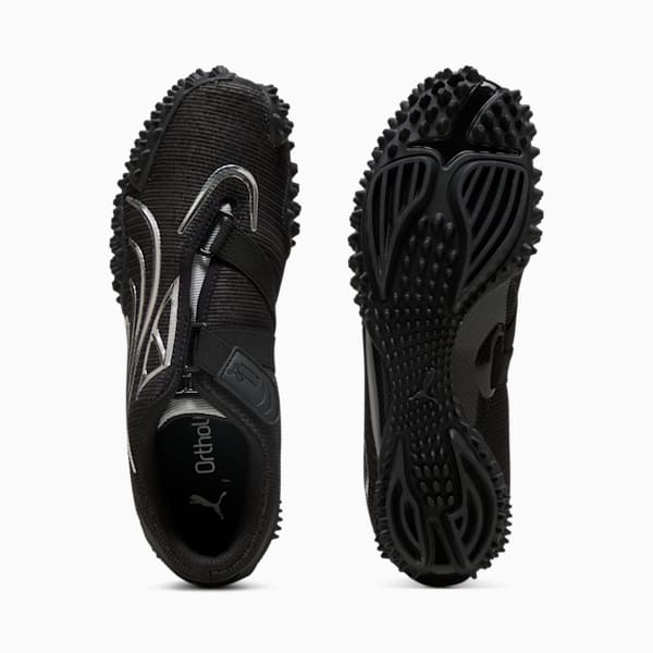 Mostro Metallic Men's Sneakers, PUMA Black-PUMA Silver, extralarge