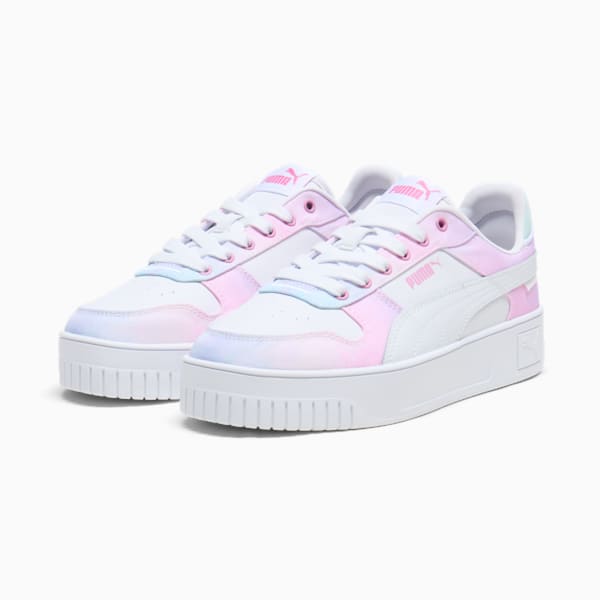 Carina Street Watercolor Women's Sneakers, Mauved Out-PUMA White, extralarge
