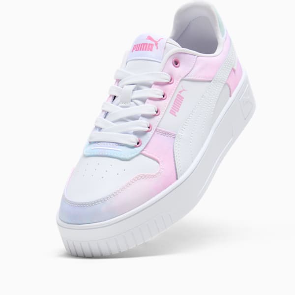 Puma white pink best sale