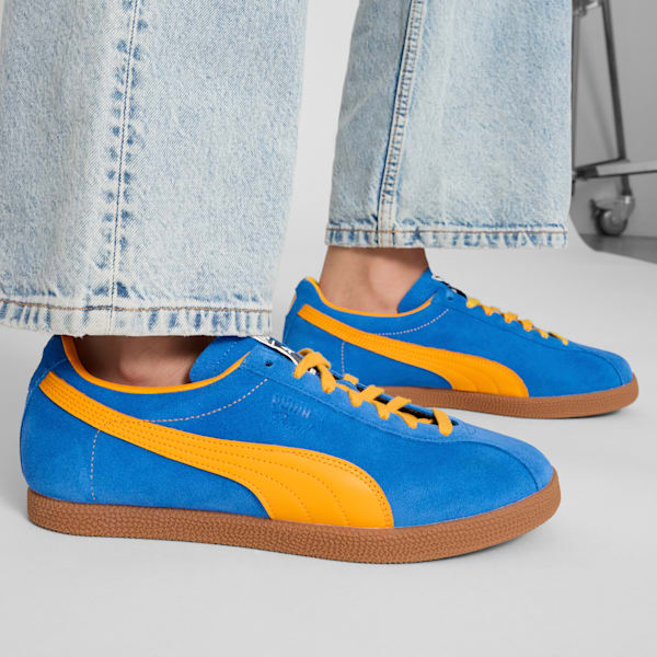 Brasil Sneakers, Vivid Blue-Tangerine, extralarge