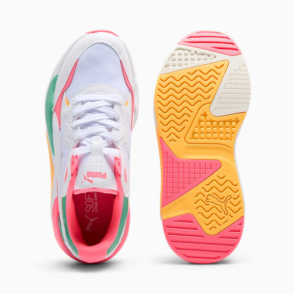 Zapatos para mujer X-Ray Speed Wide, PUMA White-Sunset Glow-Jade Frost, extralarge