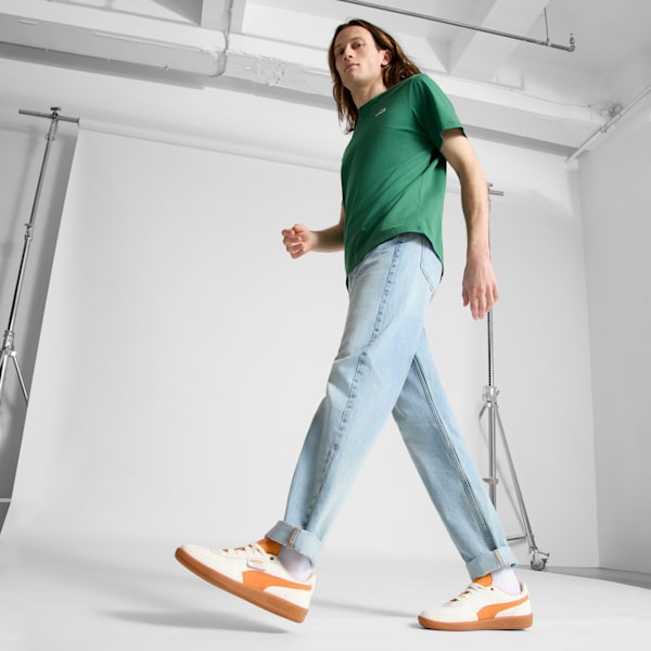 Tenis PUMA x SQUID GAME Palermo Unisex, Warm White-Pumpkin Pie, extralarge