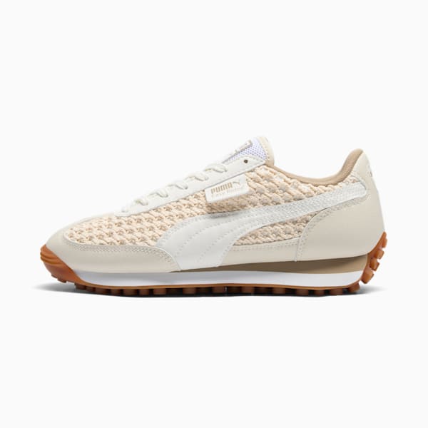 Easy Rider Knit Women's Sneakers, Warm White-PUMA White-Oak Branch, extralarge