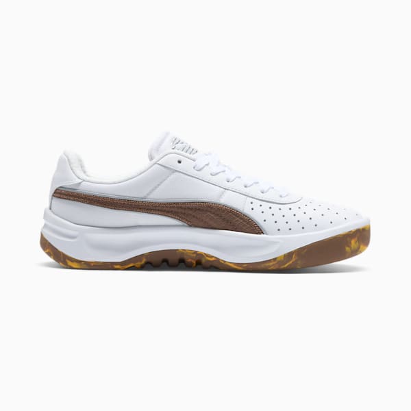 Tenis GV Special NYC Long Run Cordura para hombre, PUMA White-Haute Coffee-PUMA Silver, extralarge